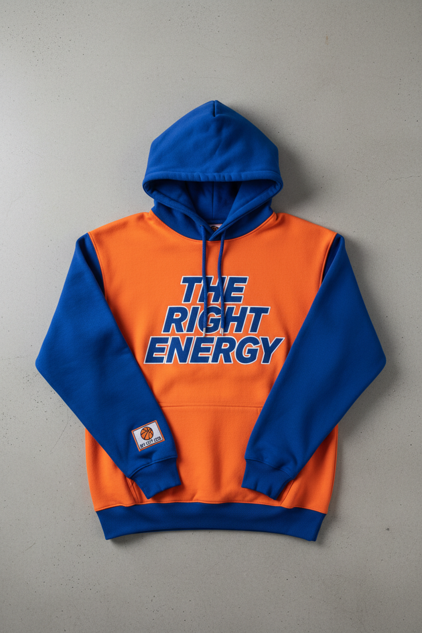 The Right Energy Knicks Hoodie