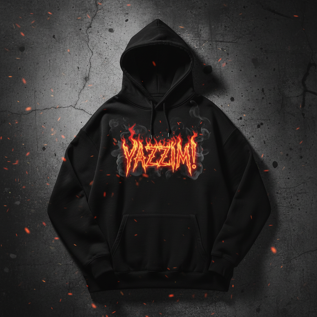 YAZZIM! Black Hoodie